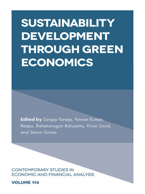 cover image of Sustainability Development through Green Economics